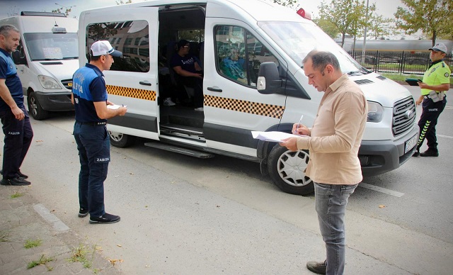DOLMUŞLARDA CAM FİLMİ DENETİMİ