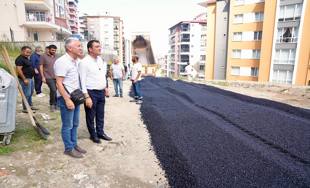 ÇALIŞMALARI YERİNDE İNCELEDİ