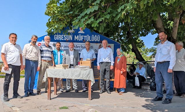 Giresun’da Mevlid-i Nebi Standı Açıldı