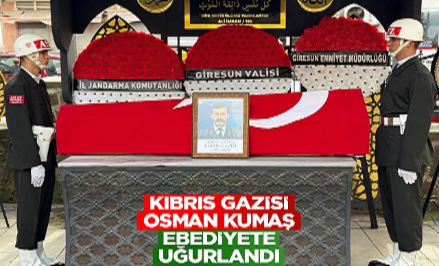 Kıbrıs Gazisi Ebediyete Uğurlandı 