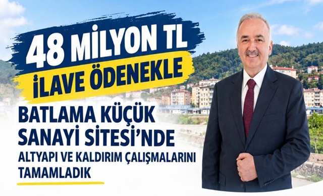 AK Parti Giresun Milletvekili Temür, ''önemli bir altyapı yatırımını tamamladık''